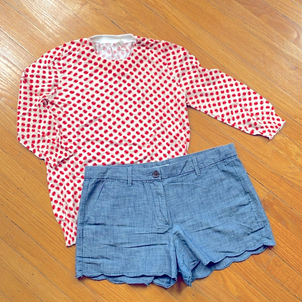 Chambray shorts